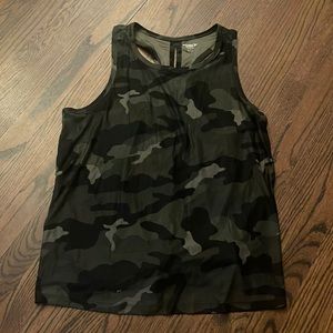 Camo workout tank